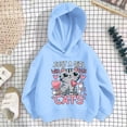 thumbnail image 3 of Byoo Hoodie for Girl Cute Cat Print Casual Pullover Hooded Sweatshirt Tracksuit for Kids Comfortable Sports Shirt, 3 of 3