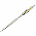 thumbnail image 2 of GlassOfVenice Murano Glass Letter Opener - Blue Gold Waves, 2 of 4