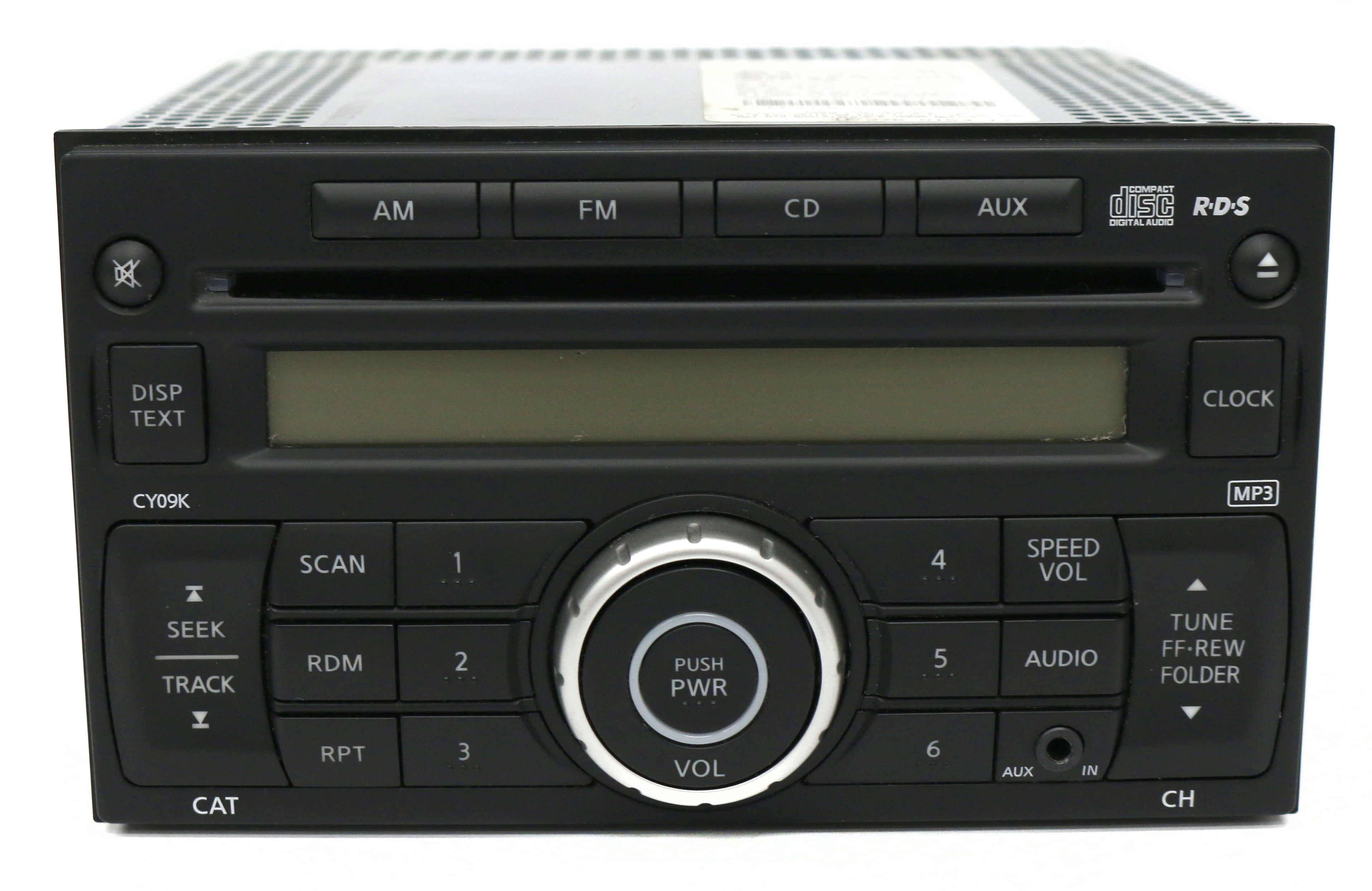 Restored 2013-2016 Nissan NV200 AM FM Radio mp3 CD Player Aux Input 281853LM0A Face CY09K (Refurbished)