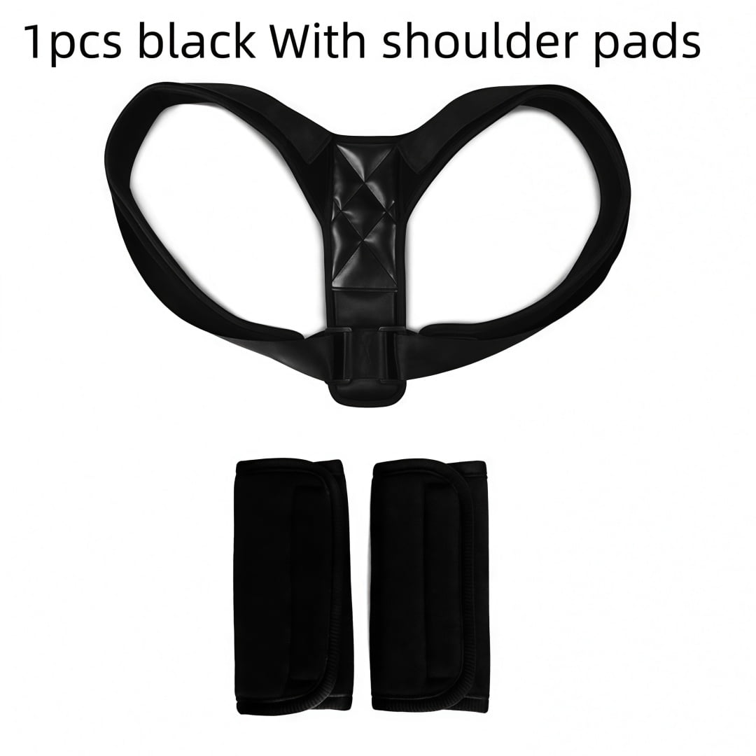 10Pcs Adjustable Back Posture Corrector Belt, Breathable Hunchback Correction Support Brace, Comfortable Spine Straightener for Men Sitting Posture Correction