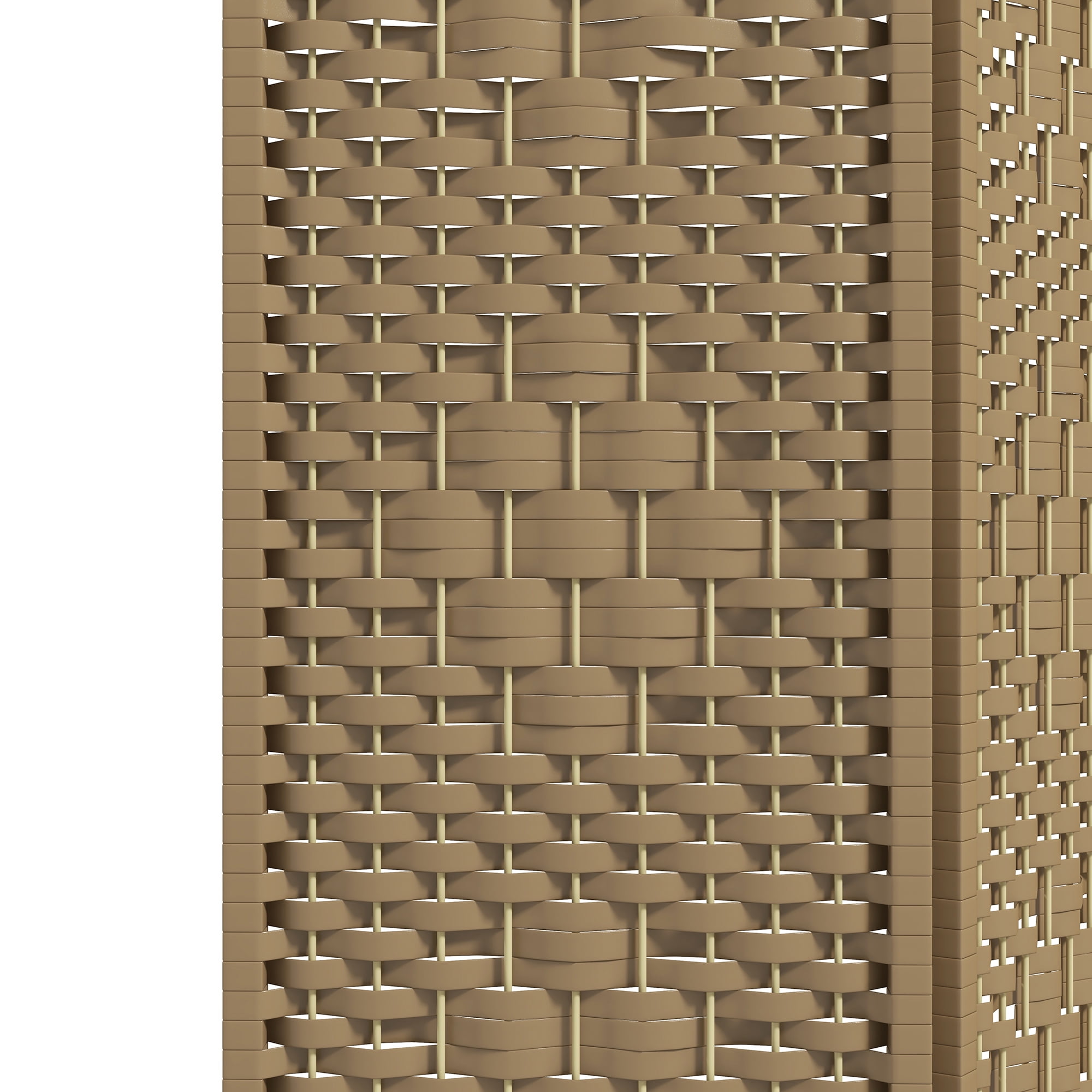 HOMCOM Folding Room Divider Freestanding Privacy Screen Panel