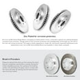 thumbnail image 4 of R1 Concepts Front Brakes and Rotors Kit |Front Brake Pads| Brake Rotors and Pads| Ceramic Brake Pads and Rotors WFWN1-21006, 4 of 5