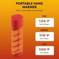 thumbnail image 5 of Panther Vision Rechargeable Hand Warmer - POWERPAW USB-C IP67 Rated Waterproof Portable Hand Warmers - Reusable Pocket Heaters with 6 Hrs Battery for Hunting, Snow Sports and Cold Weather 501, 5 of 6