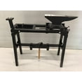 thumbnail image 1 of Industrial Machinery Swage Block Blacksmith Anvil Vise Base Stand with adjustable feet and built-in Tool holder, 1 of 11