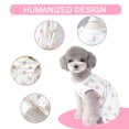 thumbnail image 3 of Chubasquero para perros grandes, abrigo impermeable ajustable para mascotas, chaqueta impermeable ligera, poncho con capucha con tira reflectante 2696, 3 of 6