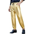 thumbnail image 1 of Men's Soft Comfy Loose Wide Leg Performance Sweatpants - Sports Running Cuffed Pants for Daily Use, 1 of 5