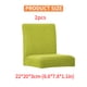 thumbnail image 5 of Funda protectora para silla de comedor, funda protectora Universal para muebles de oficina, Protector exterior, funda giratoria, suministros para el hogar, amarillo, 2 paquetes Speravity HA012490-10, 5 of 5