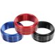thumbnail image 5 of 3pcs Car AC Knob Trim Covers Stylish Interior Decoration Red Blue Black Options Enhance Luxury, 5 of 5