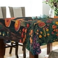thumbnail image 5 of Yayeee Tablecloths 54" x 54" Rectangle Wrinkle Resistant Party Table Cover, Forest Mushroom, 5 of 8