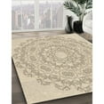 thumbnail image 3 of Ahgly Company Tapis d'Intérieur Lavables en Machine, Rectangle Transitionnel Peru Brun, 4' x 6', 3 of 7
