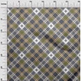 thumbnail image 2 of oneOone Georgette Viscose Fabric Tartan Check Print Fabric BTY 42 Inch Wide, 2 of 4