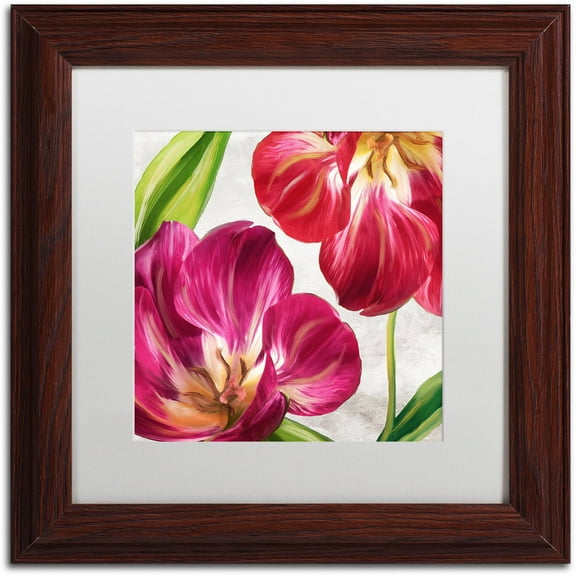 Trademark Fine Art "Open Arms I" Canvas Art by Color Bakery White Matte, Wood Frame