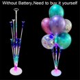 thumbnail image 2 of Kearding LED Balloon Holder Decorative for Birthday Accs Tabletop Party Anniversary Type3 NO3, 2 of 6