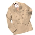 thumbnail image 2 of Saco elegante de Mujer Versatil Champange Chica, 2 of 3