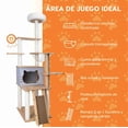 thumbnail image 2 of Mueble Rascador Para Gatos Poli Pets Savannah - Color Gris, 2 of 8