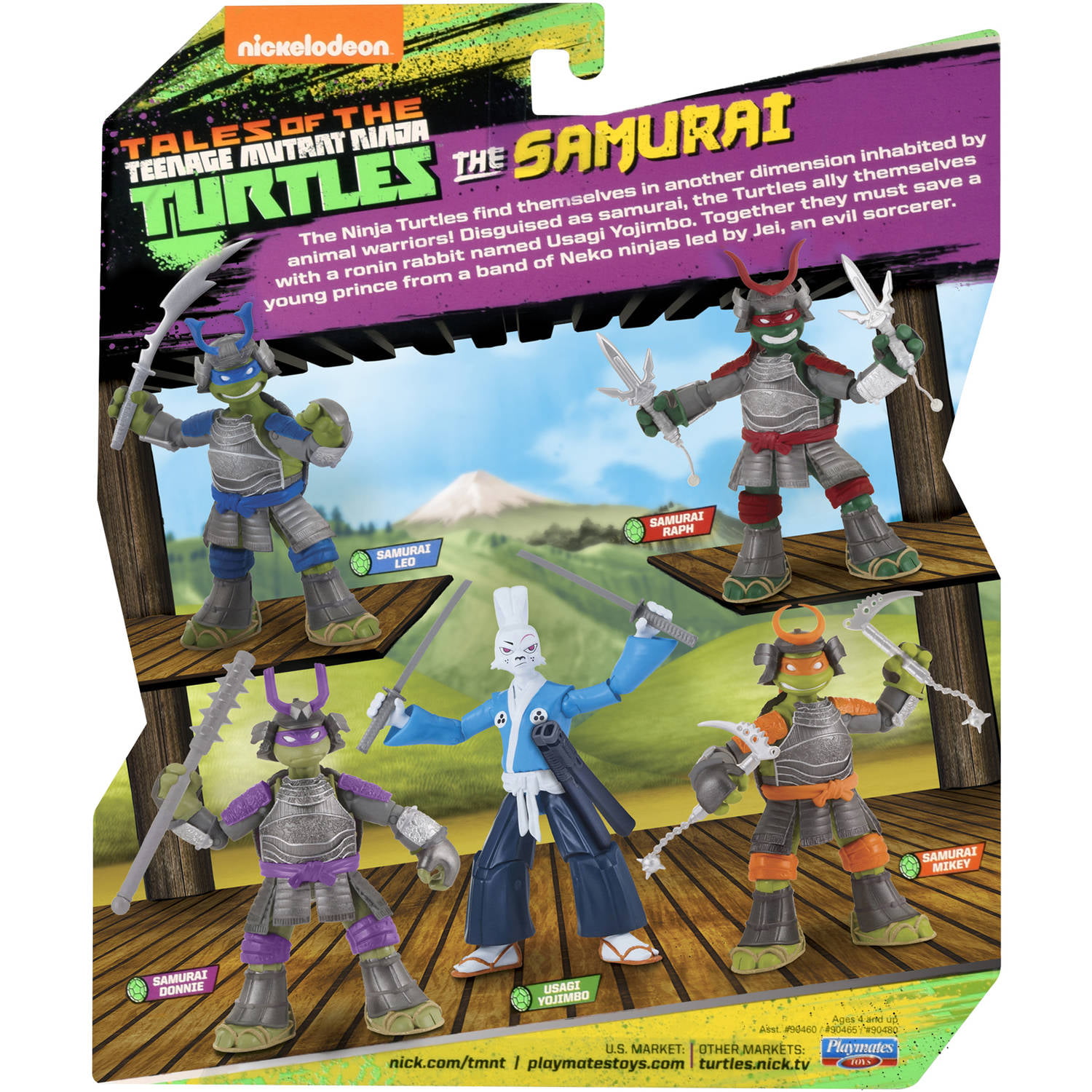 Takara Playmates TMNT Teenage Mutant Ninja Turtles 5302 Samurai