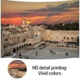thumbnail image 2 of 7 x 7 ft King Solomon's Temple Backdrop Jerusalem Temple Art Mount and Dome of The Rock Background Interior Decoration Travel Kids Adults Portrait Backdrops Banner Photo Studio Props, 2 of 5