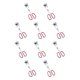 thumbnail image 2 of Moyic Clip rápido y fácil para hacer albóndigas para cocinar de forma multifuncional Albóndigas rellenas de acero inoxidable Red Circle S circulo rojo S 10piezas, 2 of 3