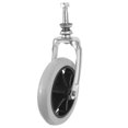 thumbnail image 4 of WEUVEB Wheelchair Front Wheels Replacement Made with Rubber and Steel Tube for Enhanced Stability, 4 of 6