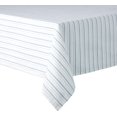thumbnail image 1 of Daisy Stripe Tablecloth Single Pack Blue 60"x84", Elegant and Functional, Perfect for Kitchen Dining Room Decor, 1 of 5