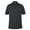 Black, variant on Monterey Club Men's Lightweight Heather Melange Jersey Golf Golf Polo Shirt #3021