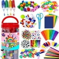 thumbnail image 3 of Arts and Crafts Supplies for Kids,Pcapzz DIY Art Craft,All in One DIY Set Craft Supply Kit for Kindergarten Home School Supplies, 3 of 11