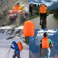 thumbnail image 4 of Rain Cover For Backpacks | Water And Wind Repellent | Backpack Protection, Satchel, Rain Cover, Rain Cape, Backpack Cover, Rain Cover, Pack Of 2 For School Bags, Backpack, 40-60l (Orange), 4 of 6