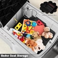 thumbnail image 7 of OLAKIDS Ride On Push Police Car, Toddler Foot-to-Floor Sliding Toy with Siren, Steering Wheel, Megaphone, Horn, Headlights, Under Seat Storage, Kids Racer Walking Gift for Boys Girls 3+ (White), 7 of 7