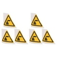 thumbnail image 3 of SHISUYAN 6pcs Watch Your Head Signs Caution Stickers Low Clearance Warning Sign Watch Your Head Sticker, 3 of 9