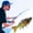 A, variant on Realistic Swimming Fishing Lures, ABS Bionic Fishing Baits with Rattle Beads, Long Casting Reflective Fishing Lures for Freshwater Saltwater Anglers