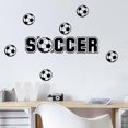 thumbnail image 2 of Soccer Removable Art Vinyl Mural Home Room Decor Wall Stickers, 2 of 5