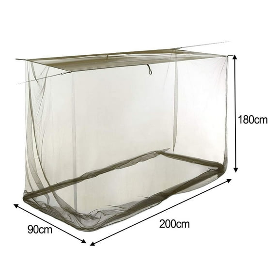 BAMILL Outdoor Portable Camping Mesh Tent Net for Travel Fishing Hiking Backpack Picnic 200*90*180cm