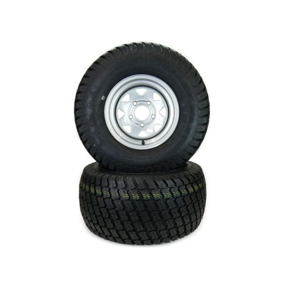 (2) Turf Tire Assemblies 26x12.00-12 Fits Hustler Super 88 607647