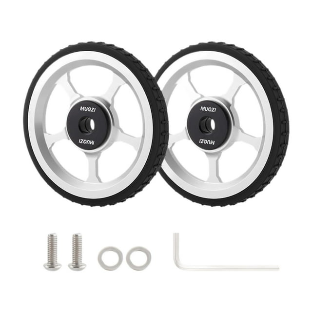 Lipstore Roues Faciles pour Vélo Pliant Remplacement Pièces de Rechange Stable Easywheel Corps Mince