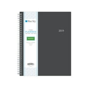 Blue Sky 2019 Monthly Planner, 8" x 10", Enterprise