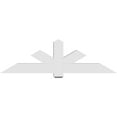 thumbnail image 4 of 72"W x 21"H x 6"D x 6"F, 7/12 Pitch, Kennewick Architectural Grade PVC Gable Bracket, 4 of 8