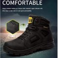 thumbnail image 2 of Xishao Zapatos de algodón para Hombres Zapatos de Herramientas Acolchados cálidos y Gruesos Zapatos de Nieve Ligeros y Transpirables Botas de Aventura al Aire Libre duraderas Xishao ropa, 2 of 2