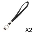 thumbnail image 1 of Runquan 2xCamera Bracelet de Poignet de Lanière avec Vis en Acier Inoxydable 1/4 Pouces 2 Pcs, 1 of 7