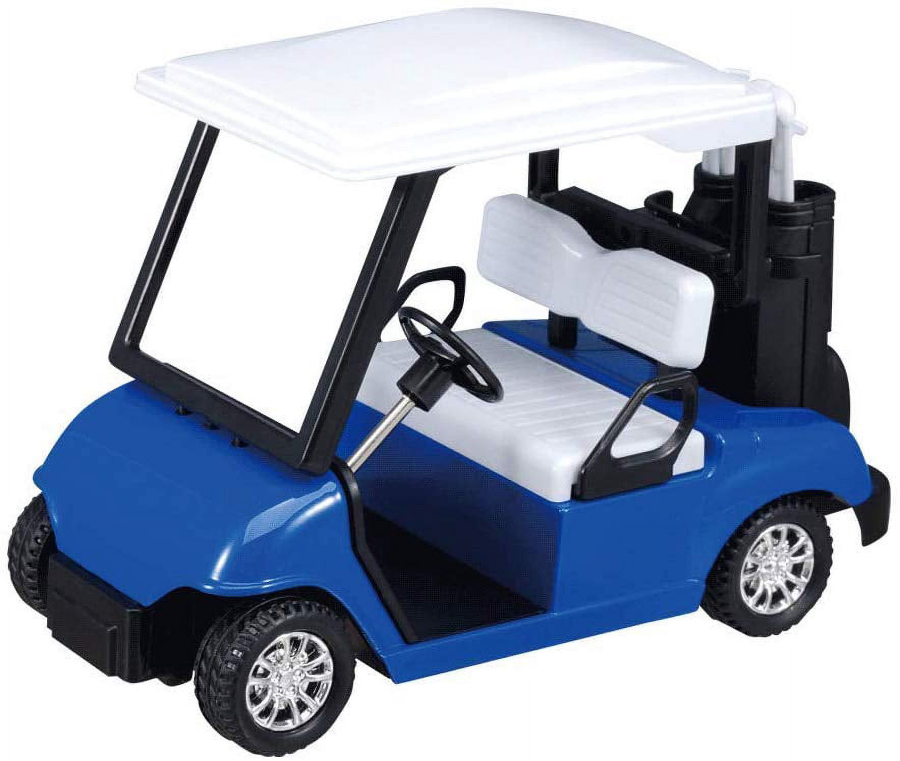 McMulligan's 4.5" Die-Cast Metal Golf Cart Toy 6pcs - Multicolor