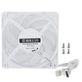thumbnail image 2 of Ventilador, B120 12CM Ventilador de enfriamiento Ventilador de enfriamiento Ventilador de computadora Rendimiento inigualable, 2 of 9
