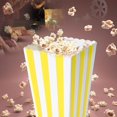 thumbnail image 4 of 12pcs Favor Candy Treat Popcorn Boxes for Wedding Party Supply(Yellow), 4 of 4