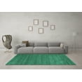 thumbnail image 3 of Ahgly Company Indoor Rectangle Abstract Light Blue Contemporary Area Rugs, 7' x 10', 3 of 4