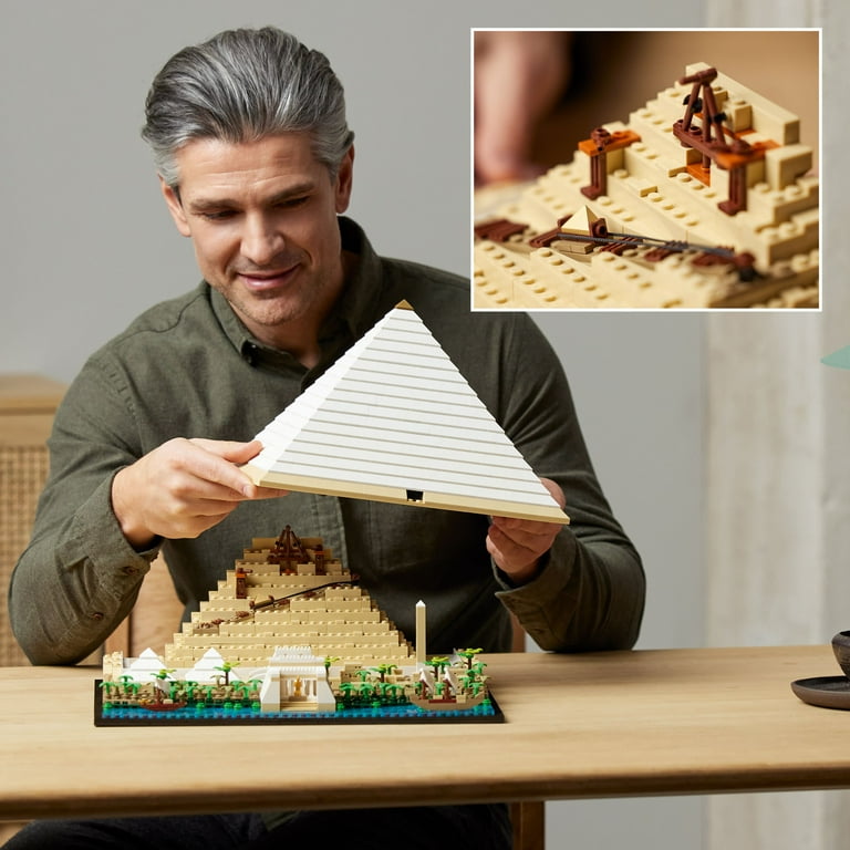LEGO Architecture 21058 Great Pyramid Of Giza Draw Back, 56 OFF