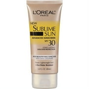L'Oreal Paris Sublime Sun - Body Lotion Spf 30, 3 Oz