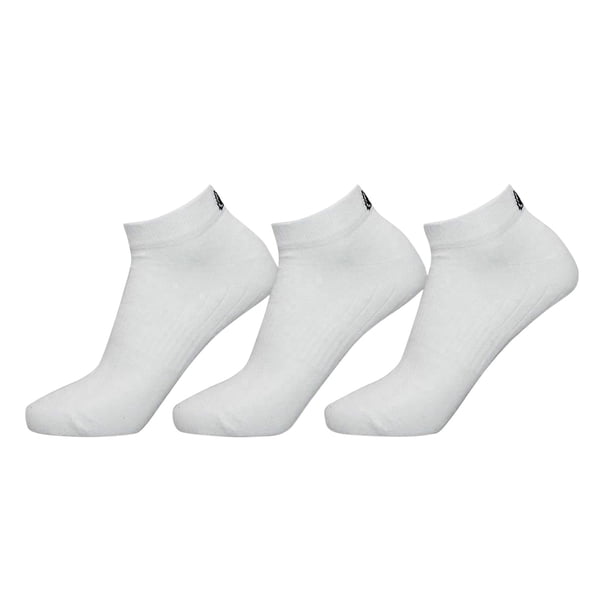 Exceptio - Calcetines para Entrenar para Adultos Unisex - Pack de 3 (Blanco)