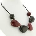 thumbnail image 2 of GlassOfVenice Murano Glass Vesuvio Necklace - Red and Black, 2 of 5