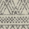 thumbnail image 4 of Nourison Passion Diamond Geometric Indoor Rug Ivory/Grey 3'9" x 5'9", 4 of 10