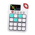 thumbnail image 1 of en raya electrónico portátil, juego de rompecabezas electrónico, consola educativa para adultos y niños, regalo de cumpleaños, 1 of 5