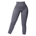 thumbnail image 3 of Yoga Pants for Women Knitted Thread Peach Hip V Waist Yoga Pants High Elastic Sports Running Fitness Pants, 3 of 5