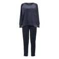 thumbnail image 6 of Time and Tru Women's Velour Top and Pants Set, 2-Piece, Sizes S-XXXL, 6 of 6